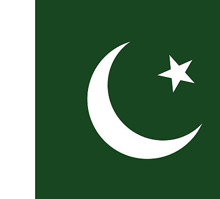 Parcham-e-Sitāra-o-Hilāl (Flag of the Crescent and Star), Proportion 2:3, Flag of Pakistan